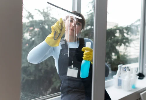 Nettoyage de vitres intérieures et extérieures à Farges